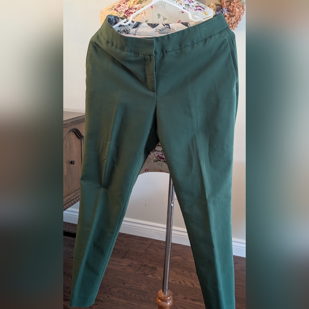 H‎ and M Green Trousers